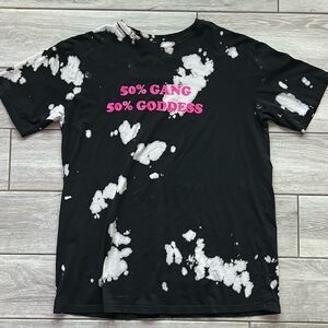 Fashion Nova tie dye oversized graphic Tshirt